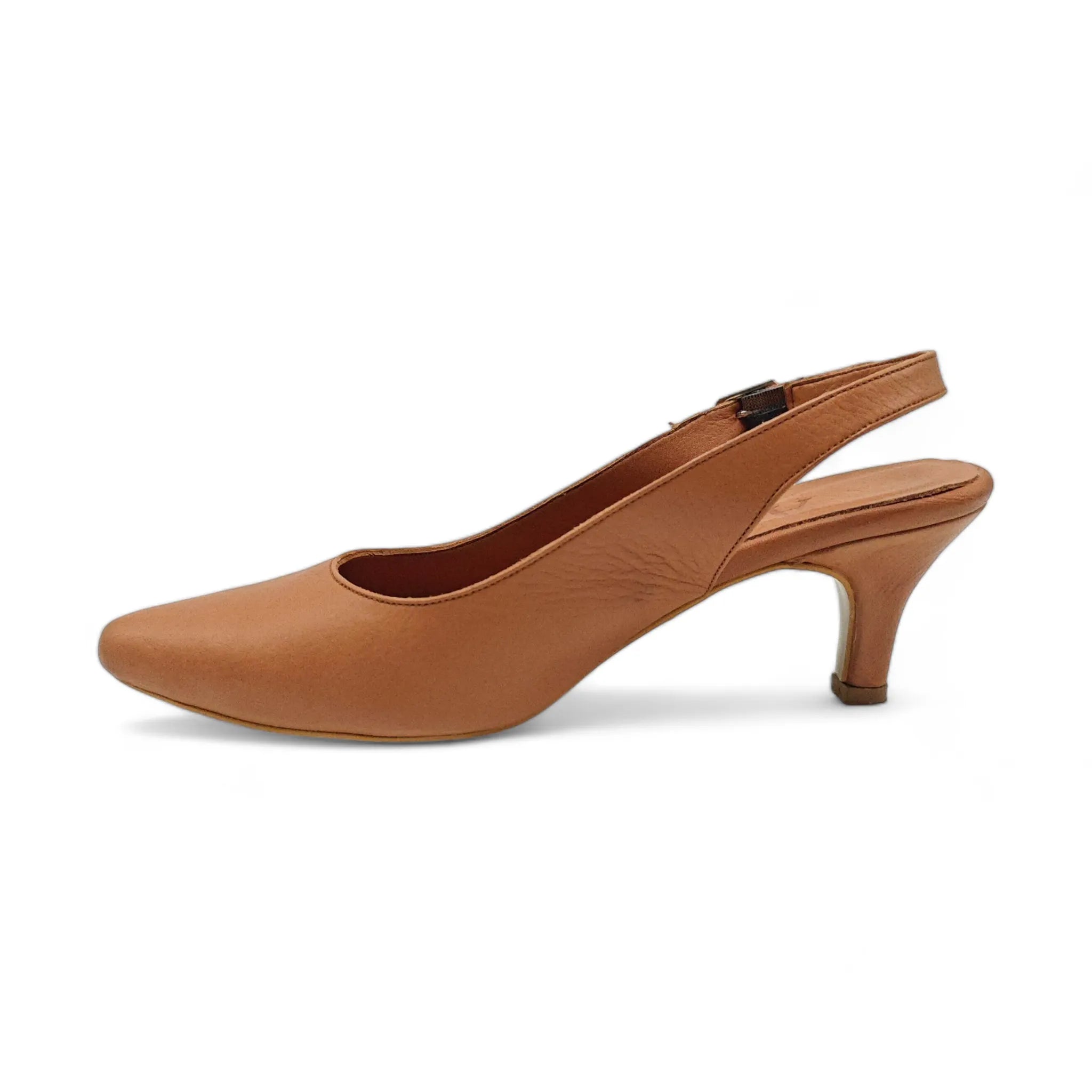 Alpler slingback D'Orsay sandale na mačiju štiklu 7610